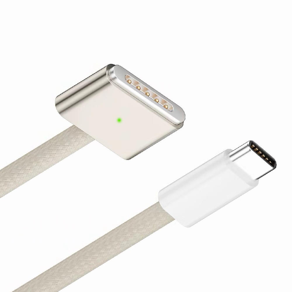 适用苹果Macbook笔记本Typec转Magsafe2磁吸充电线电脑PD快充